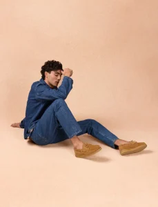 bien choisir mocassin homme en daim